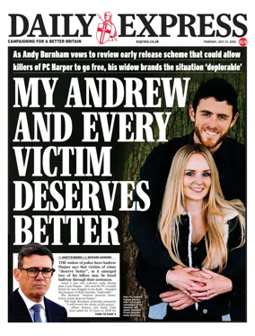 Cover of Daily Express