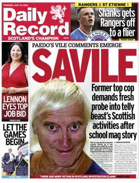 Cover of Daily Record