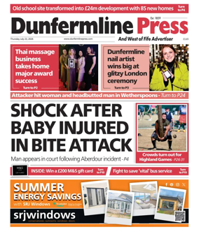 Cover of Dunfermline Press
