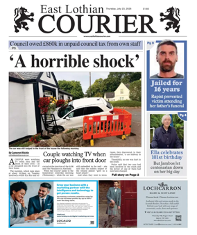 Cover of East Lothian Courier