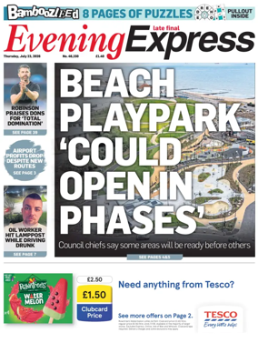 Cover of Evening Express