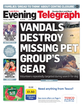 Cover of Evening Telegraph (First Edition)