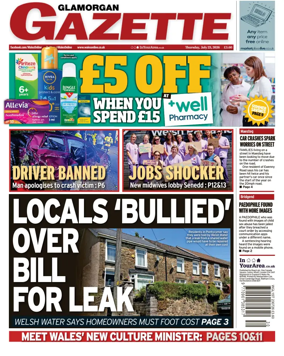 Cover of Glamorgan Gazette