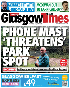 Cover of Glasgow Times