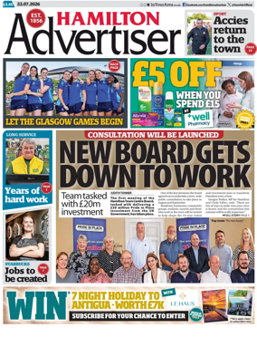 Cover of Hamilton Advertiser