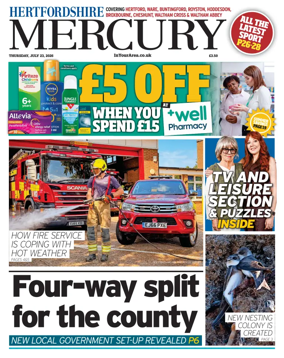 Cover of Hertfordshire Mercury