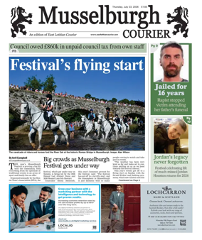 Cover of Musselburgh Courier