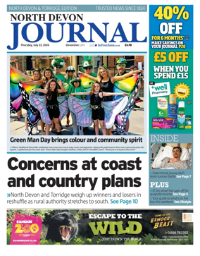 Cover of North Devon Journal