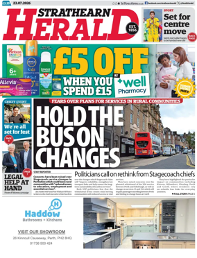 Cover of Strathearn Herald