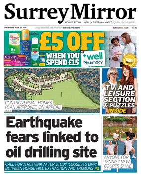 Cover of Surrey Mirror