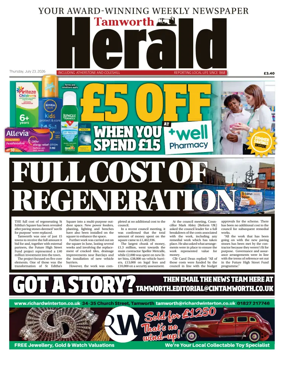 Cover of Tamworth Herald