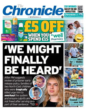 Cover of The Chronicle (South Tyneside and Durham)