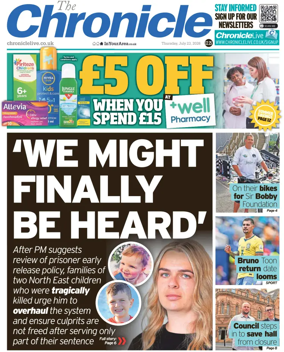Cover of The Chronicle (UK)