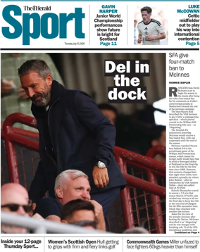 Cover of Herald Sport