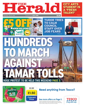 Cover of The Plymouth Herald