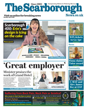 Cover of The Scarborough News