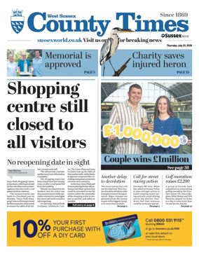 Cover of West Sussex County Times