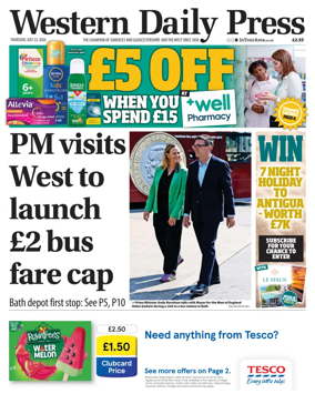 Cover of Western Daily Press