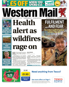 Cover of Western Mail