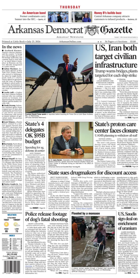 Cover of Arkansas Democrat-Gazette