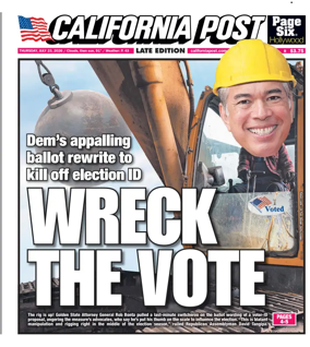 Cover of California Post