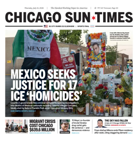 Cover of Chicago Sun-Times