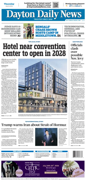 Cover of Dayton Daily News