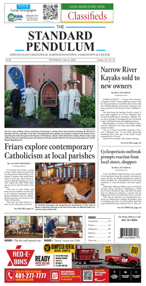 Cover of East Greenwich Pendulum