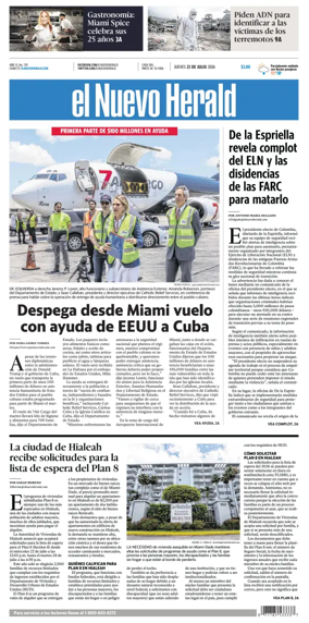 Cover of El Nuevo Herald