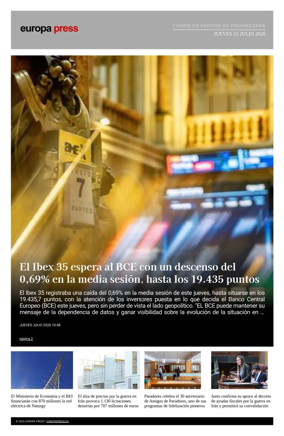 Cover of Europa Press - Compiled Edition