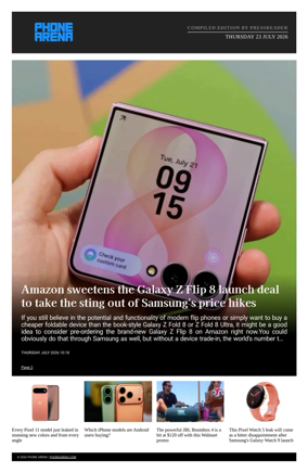 Cover of Phone Arena - Compiled Edition