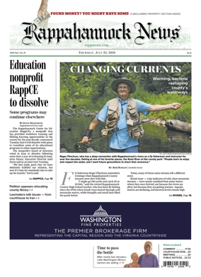 Cover of Rappahannock News