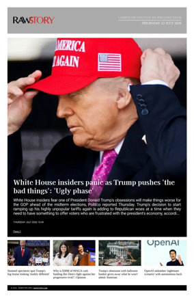 Cover of Raw Story