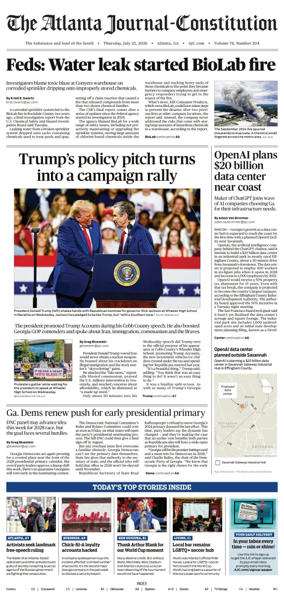 Cover of The Atlanta Journal-Constitution