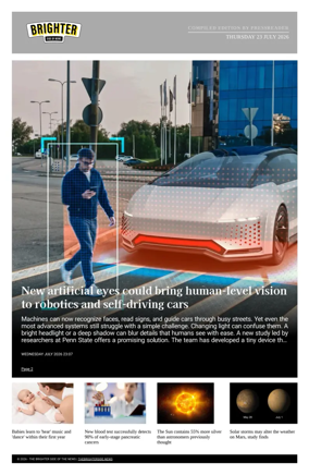 Cover of The Brighter Side of News