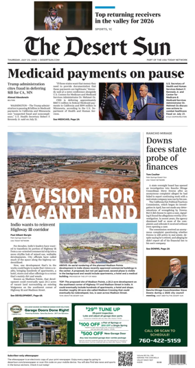 Cover of The Desert Sun