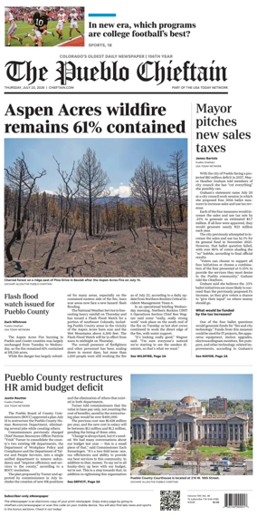 Cover of The Pueblo Chieftain