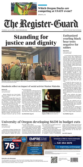 Cover of The Register-Guard