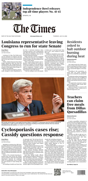 Cover of The Times (Shreveport)