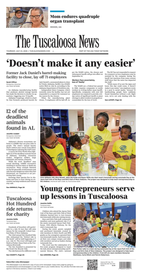 Cover of The Tuscaloosa News