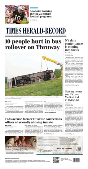 Cover of Times Herald-Record