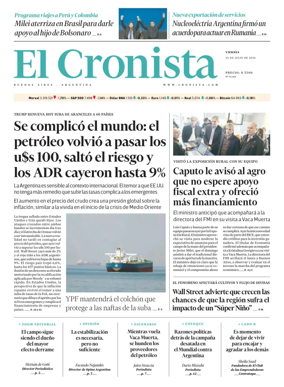 Cover of El Cronista