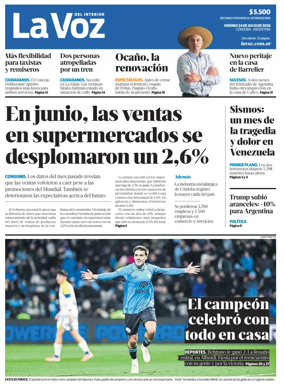 Cover of La Voz del Interior
