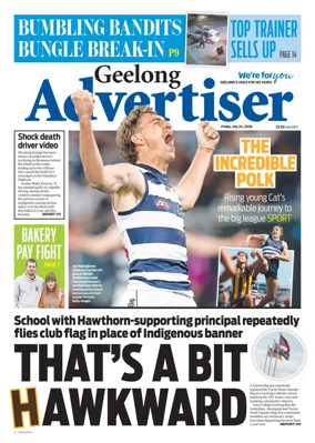 Cover of Geelong Advertiser