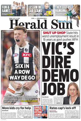 Cover of Herald Sun