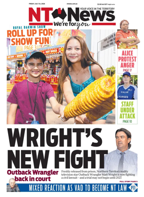 Cover of NT News
