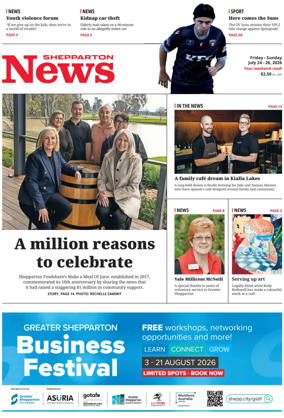 Cover of Shepparton News