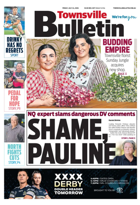 Cover of Townsville Bulletin