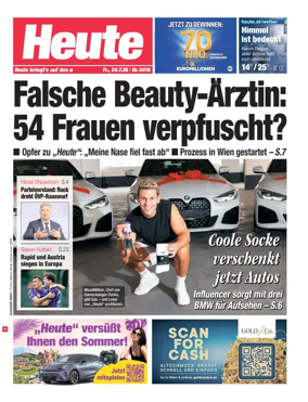 Cover of Heute - Wien Ausgabe