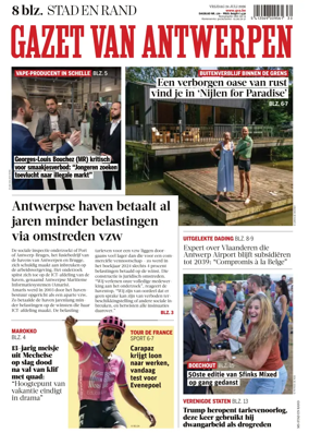 Cover of Gazet van Antwerpen Stad en Rand